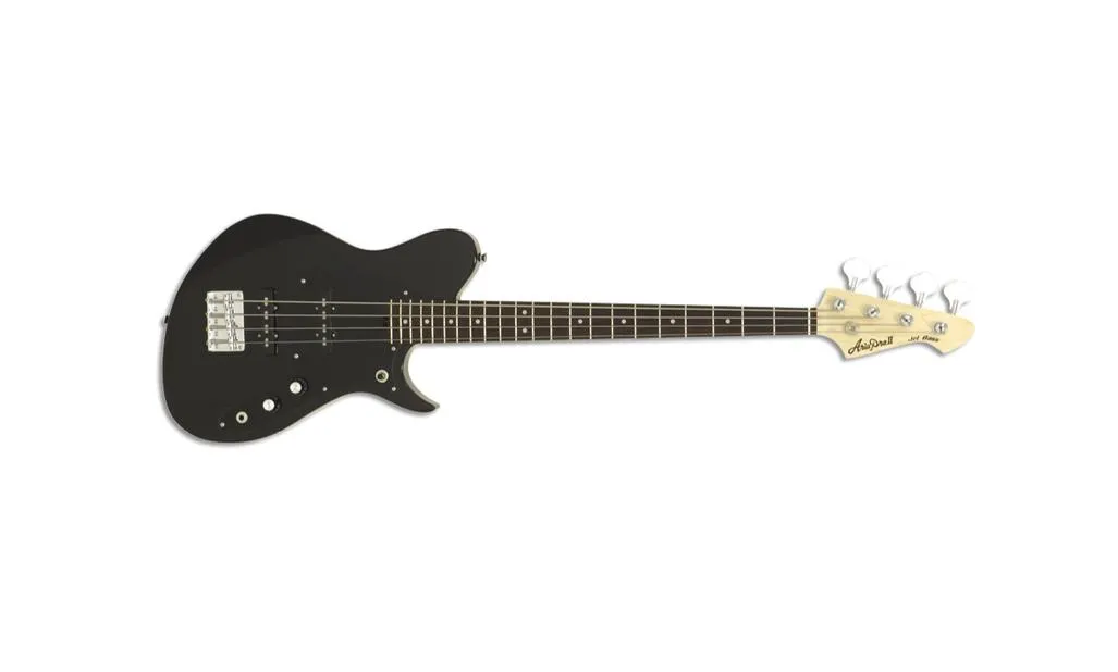 ARIA PRO II J- BLACK - MEDIUM SCALE - 4 STRING BASS