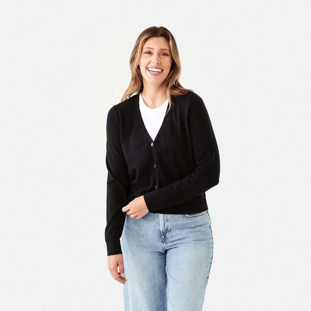 V-Neck Lightweight Cardigan