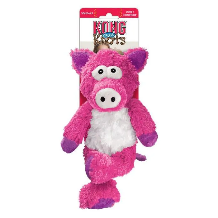 Kong Cross Knots Pig Medium Large