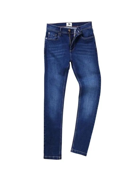 AWDis So Denim Mens Max Slim Jeans