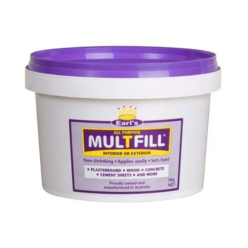 Earls Mul-T-Fill 1L White Interior / Exterior Filler