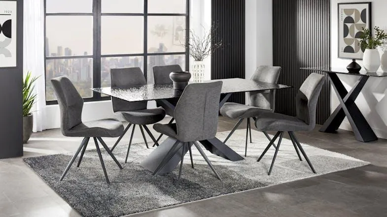 Lumicera 7 Piece Dining Suite