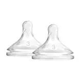 Dr Browns Level 3 Wide Neck Teats 2-Pack