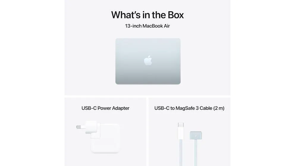 Apple MacBook Air 13-inch M4/16GB/256GB SSD Laptop - Sky Blue