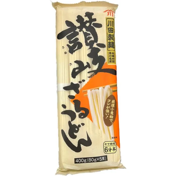 NISSIN SEIFUN WELNA / DRIED UDON NOODLE (SANUKI ZARU UDON) 400g
