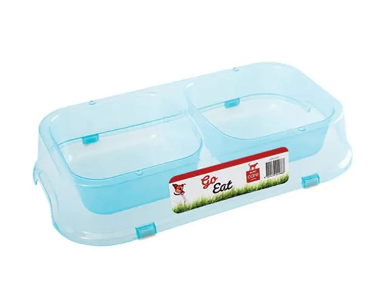 Bowl Double Plastic Large