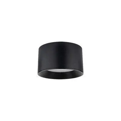 Eva 8W Cct Ip44 Black 11Cm Led Ceiling Light