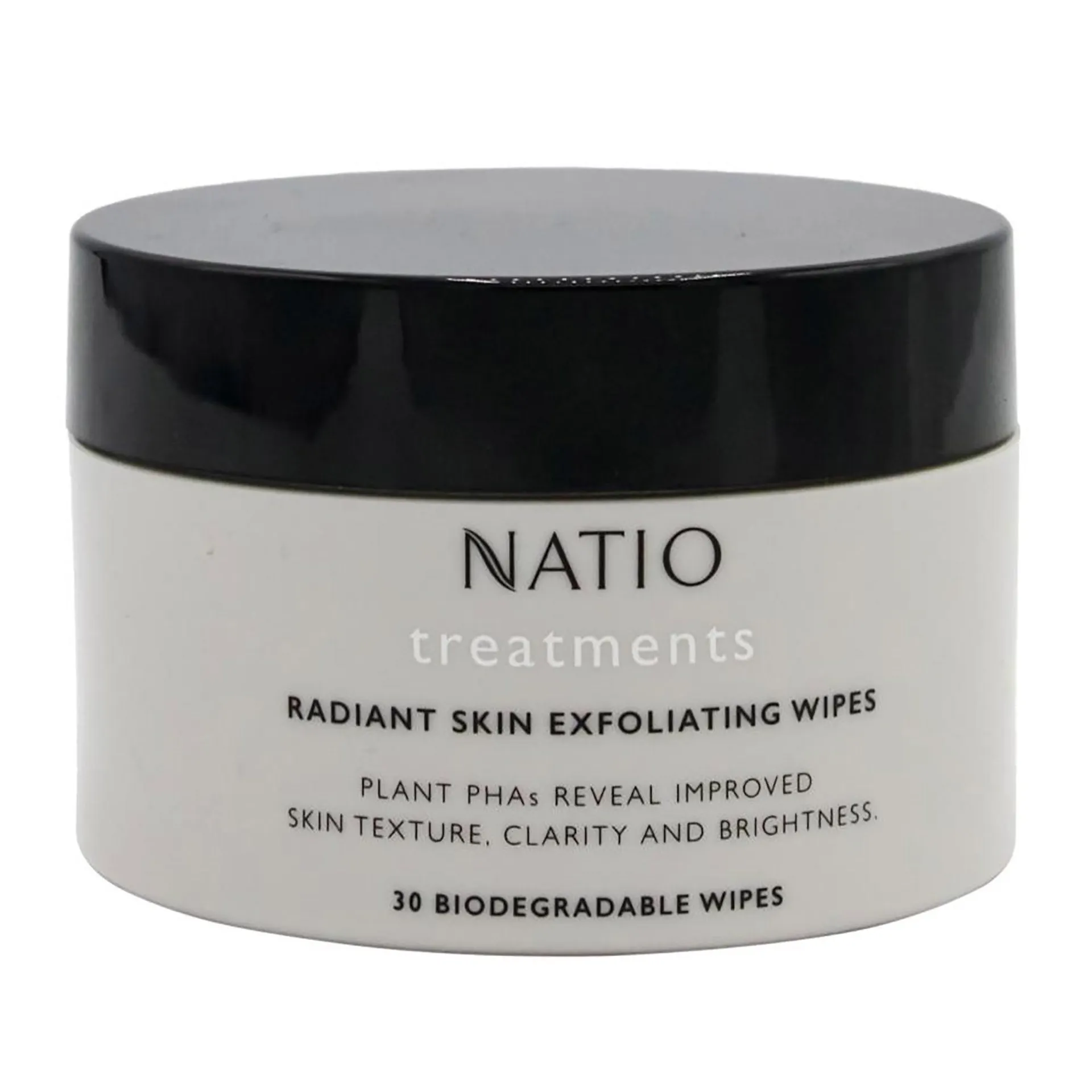 Natio Wipes Radiant Skin Exfoliating Wipes 30pk