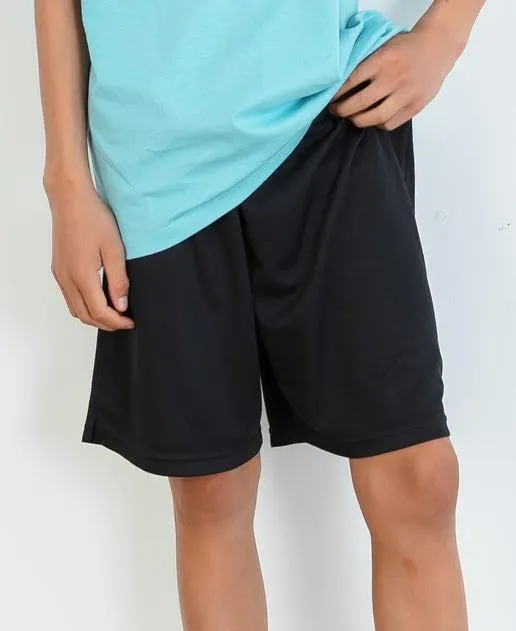 Kids' Plain Mesh Shorts
