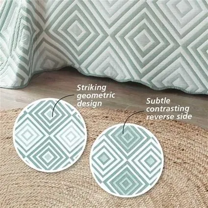 Piazza Embossed Bedspread