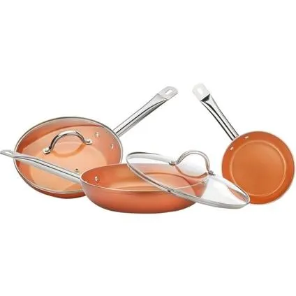 Copper-Look Frying Pan