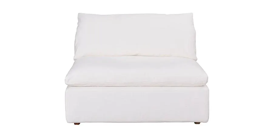 Haven Modular Armless Chair in Fabric