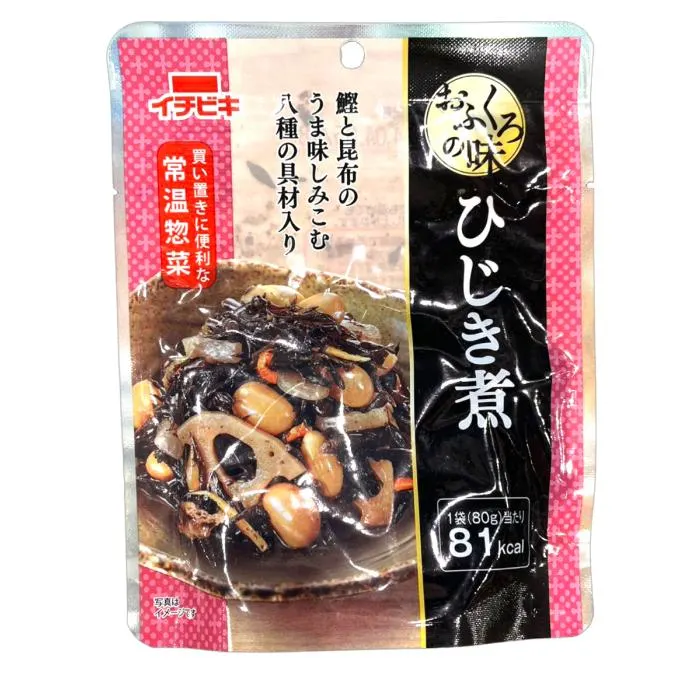 ICHIBIKI / OFUKURONOAJI HIJIKI SEAWEED / PREPARED SEAWEED 80g