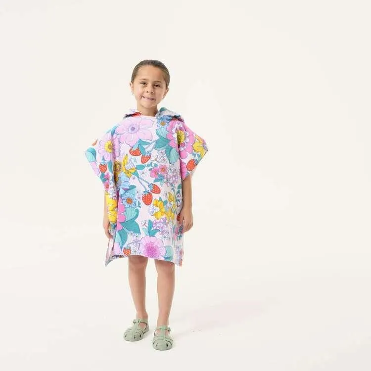 KOO Kids Hooded Beach Towels Pink 60 x 120 cm