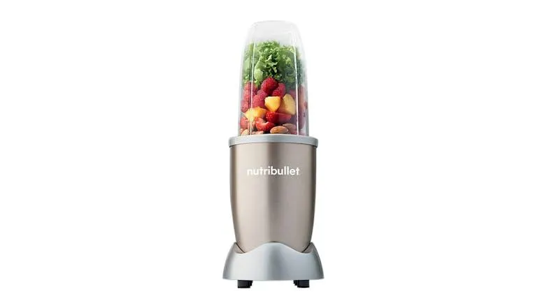 NutriBullet 900W Blender with Extractor Blade - Champagne (NB9-0507)