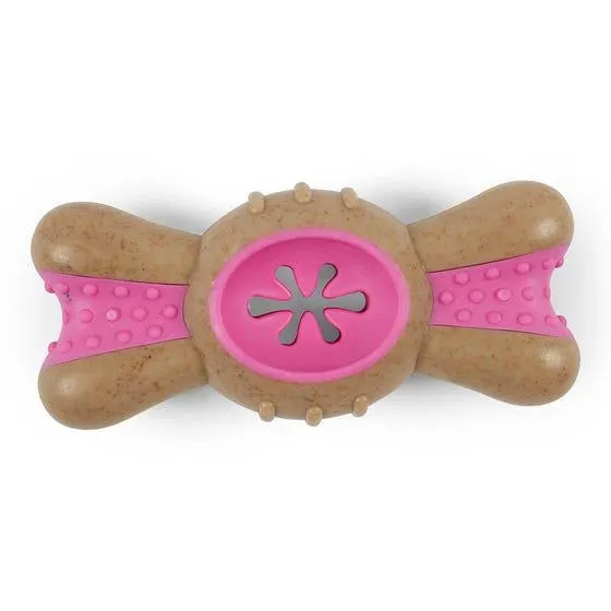 Kazoo Dog Tough N Tasty Chew Bow Bacon