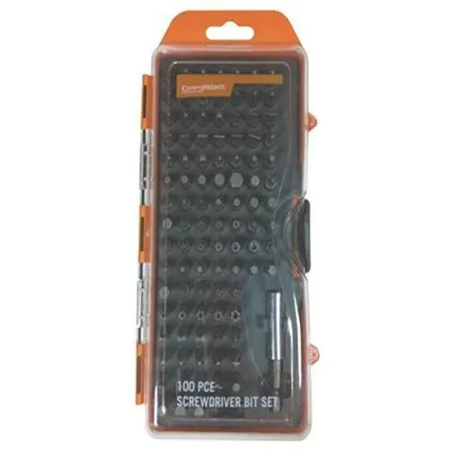 Craftright Screwdriver Bit Set 100pc