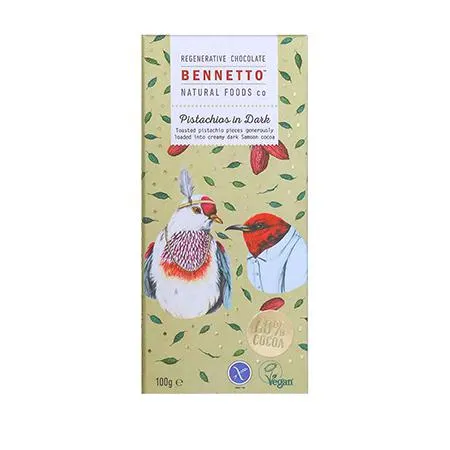 Bennetto CHOCOLATE DARK PISTACHIO