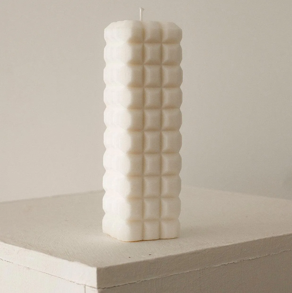 Hand Poured Deco Column Candle