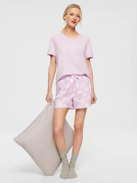 Lilac Spot Mid Short