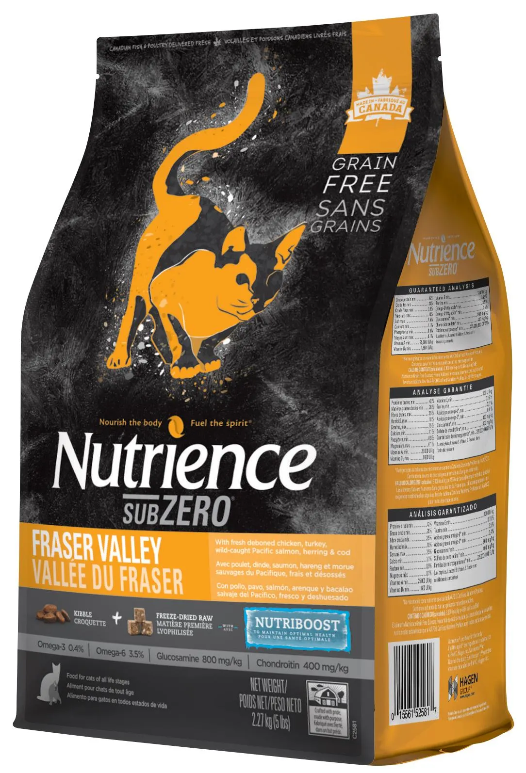 Nutrience Sub Zero Cat Fraser Valley