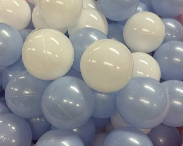200 Balls - Blue and White