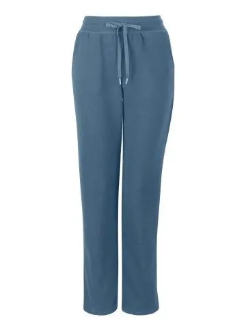 Women's Straight Leg Trackpants in Dusty Blue