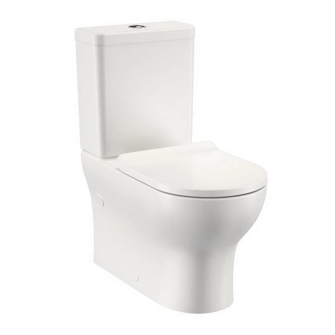 Alto II Round Back to Wall Slim Toilet Suite Back Entry CL30039.W4S