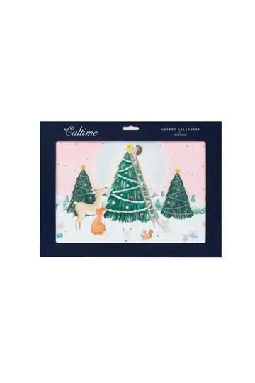 Caltime Medium Advent Calendar Cute Animals