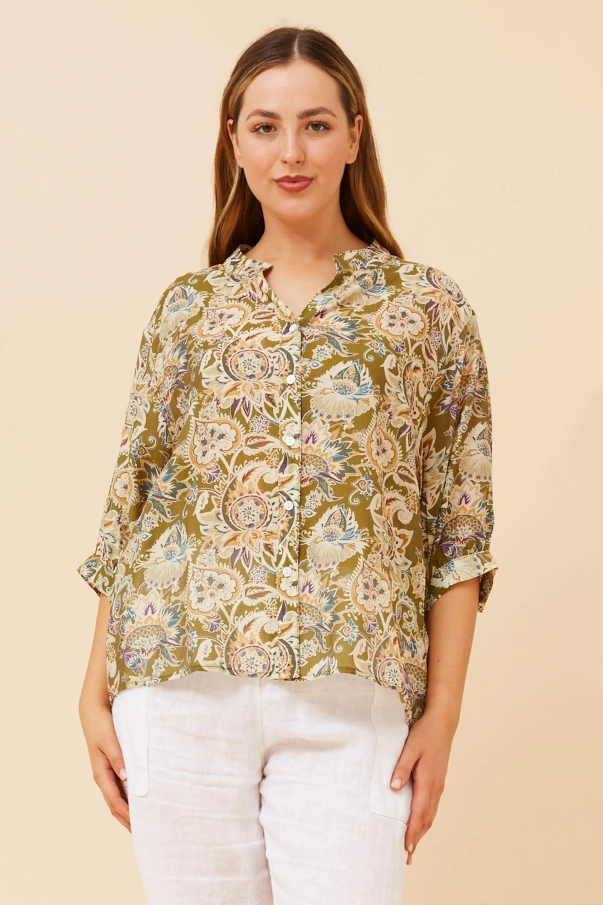 BELINA FLORAL SHIRT