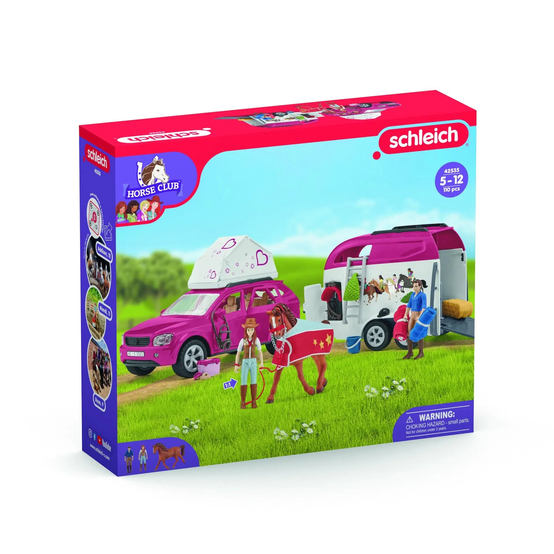 Schleich Horse Club Adventure with Car & Trailer