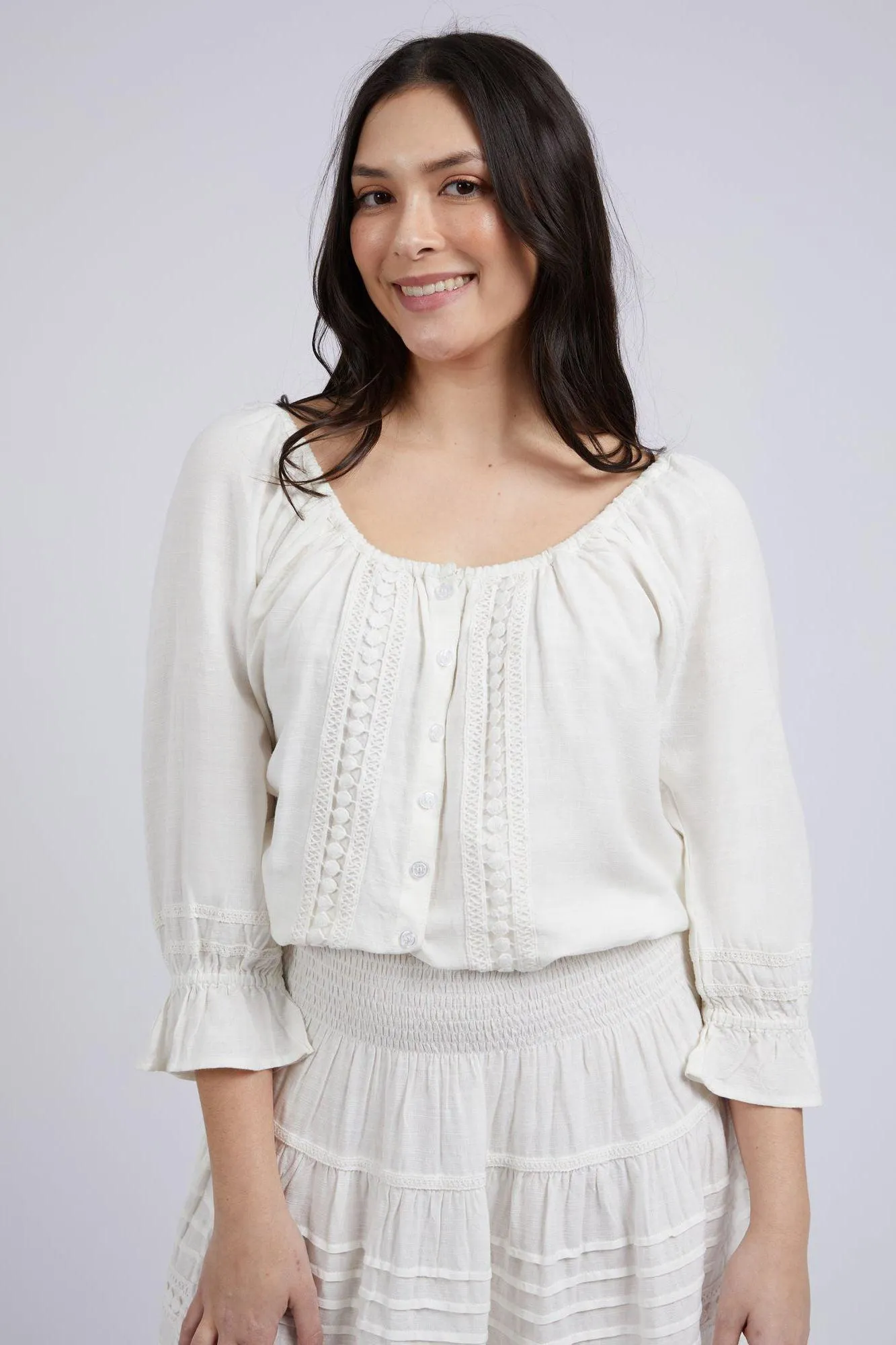 Market Blouse | Pearl