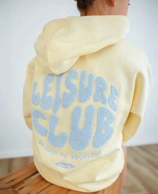 Kids' Oversized Boucle Hoodie