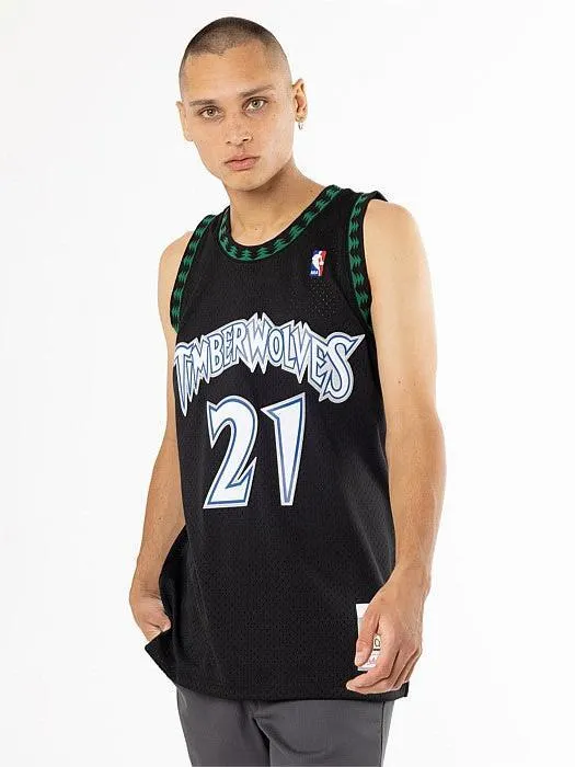 Minnesota Timberwolves 97-98 Kevin Garnett Swingman Jersey