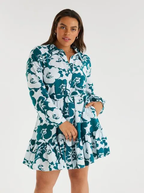 Everly Shirt Mini Dress