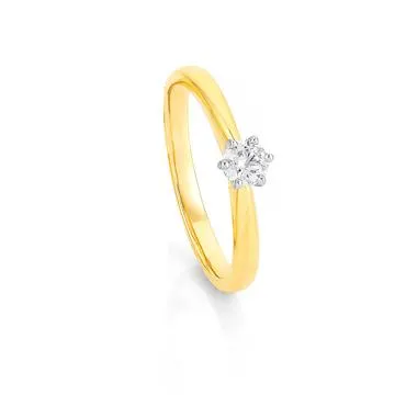 9ct, Diamond Solitaire .25ct
