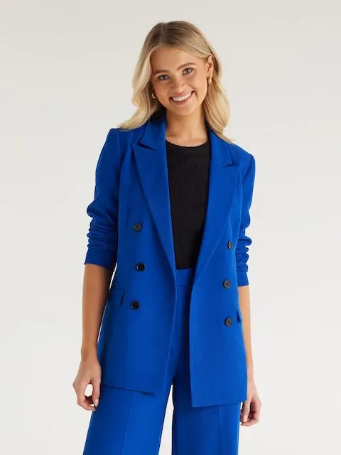 Rue Double Breasted Blazer