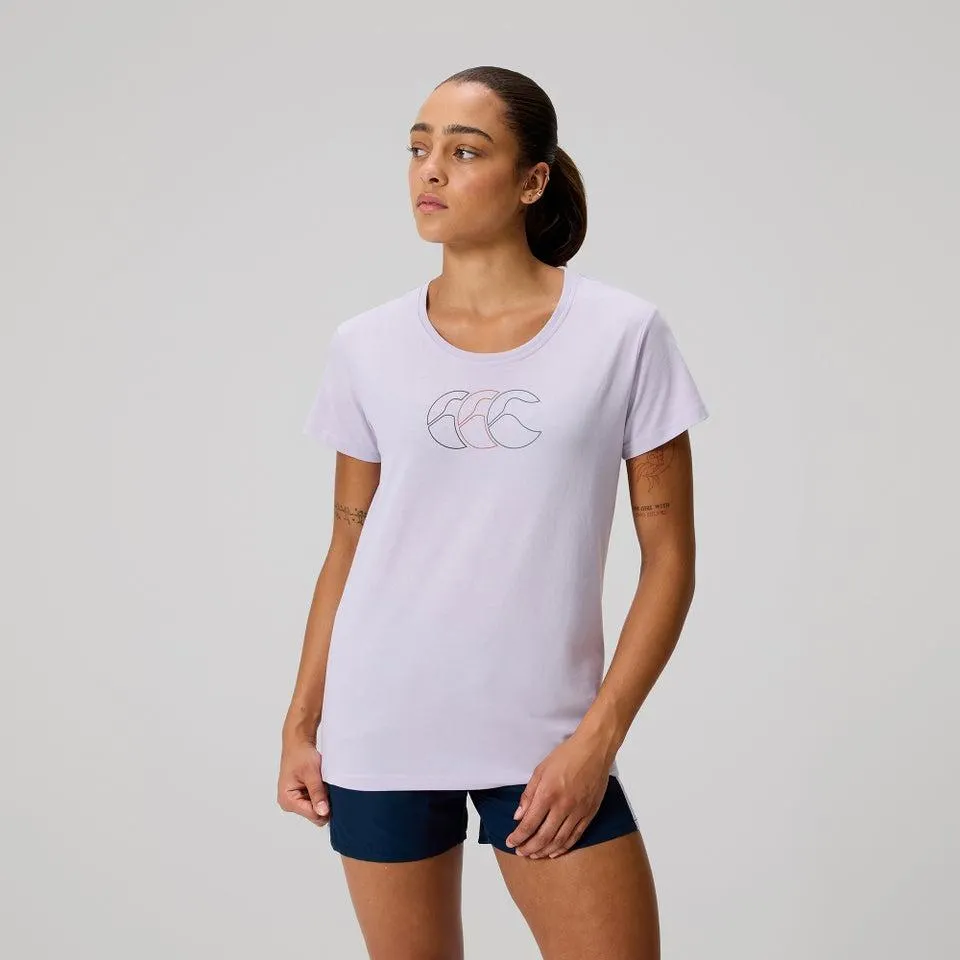 WOMENS FUNDAMENTALS T-SHIRT THISTLE