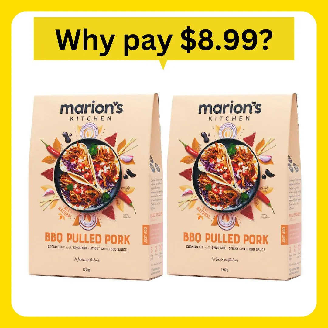 Marions Kitchen Cooking Kit BBQ Pulled Pork 170g