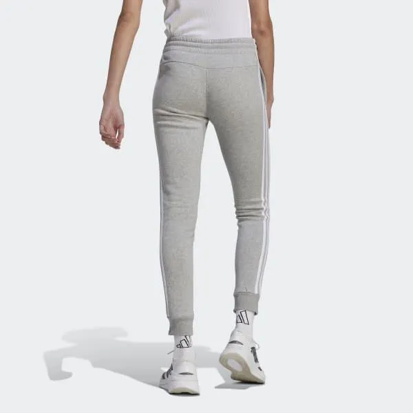 Essentials 3-Stripes Fleece Pants