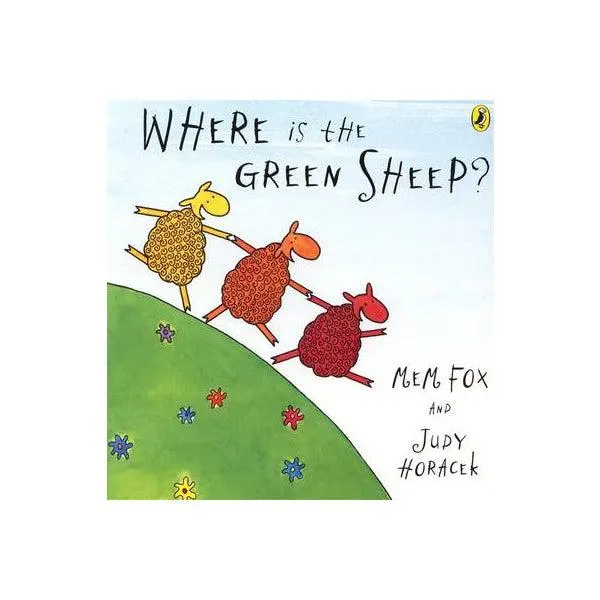 Where is The Green Sheep? Board Book