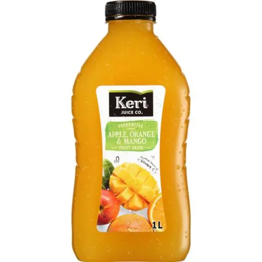Keri Fruit Drink Apple, Orange and Mango 1L