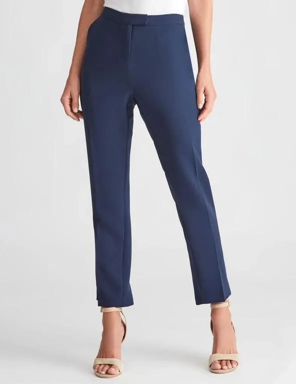 LIZ JORDAN WOVEN TAILORED PANT