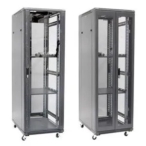 Server Cabinet 37RU 600 x 600 x 1833mm 2x Shelf 2x Fans