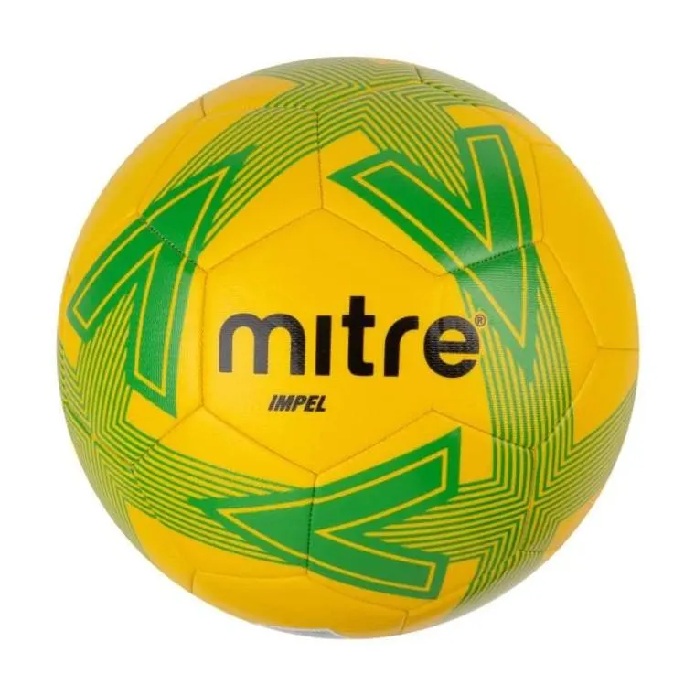 Mitre Impel One Football Yellow/Green