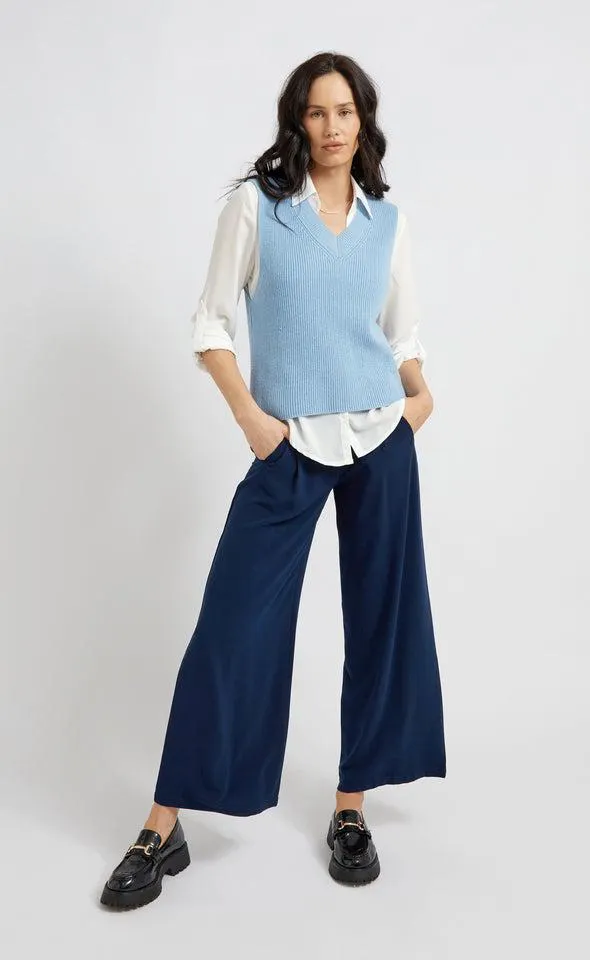 Side Pocket Wide Leg Pants