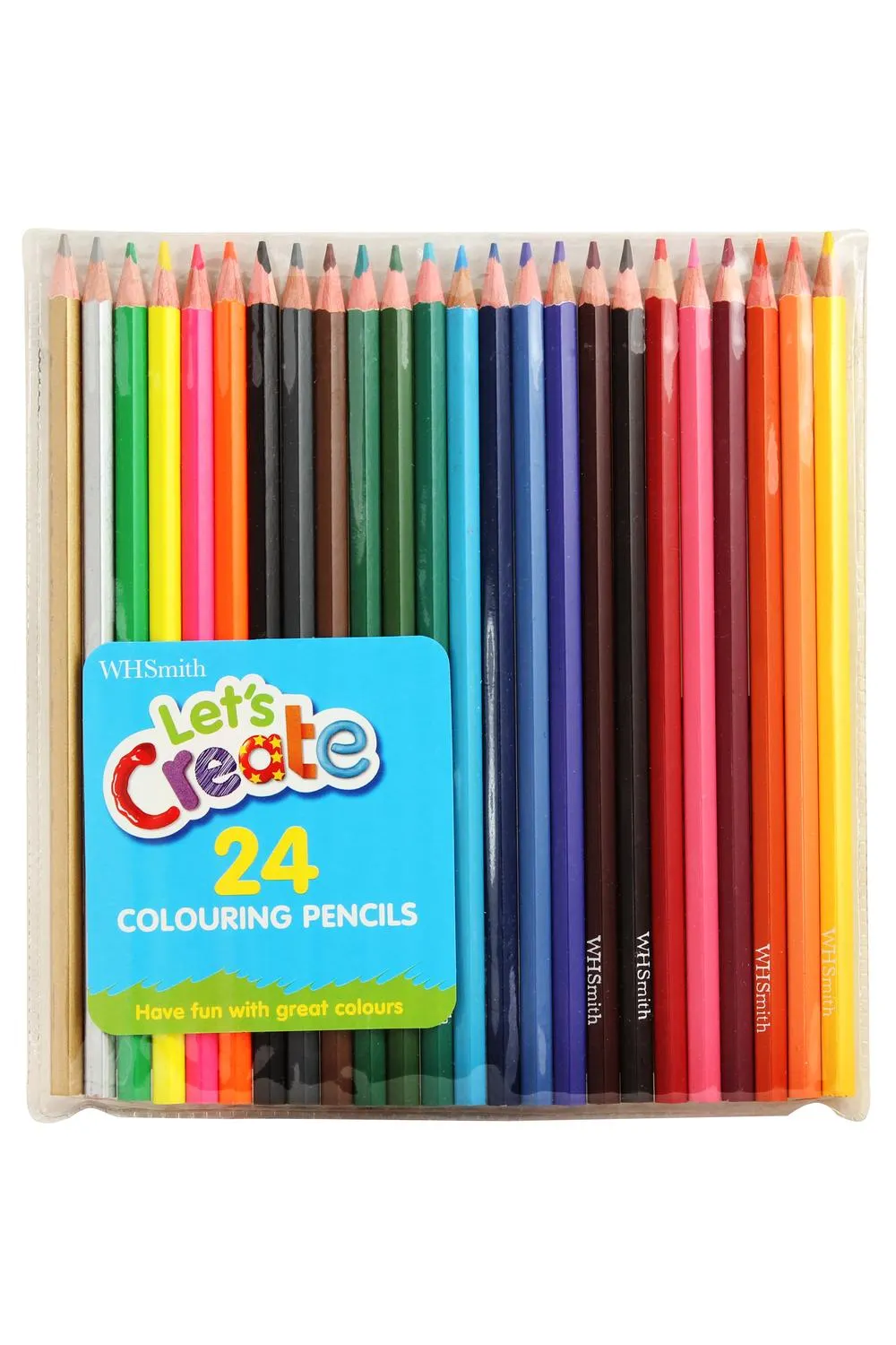 WHSmith Colouring Pencils Pack of 24