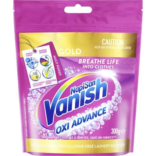 Vanish Napisan Gold Multi Power Stain Remover & Laundry Booster Powder 300g 300g