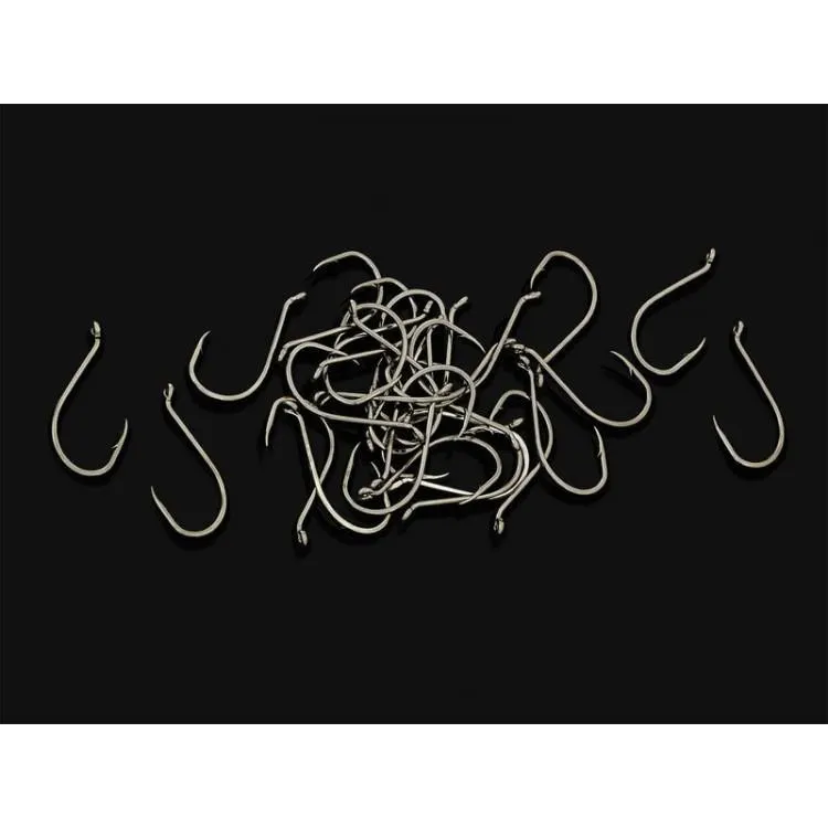 Fishing Hooks Black Beak Size 4/0 30Pcs