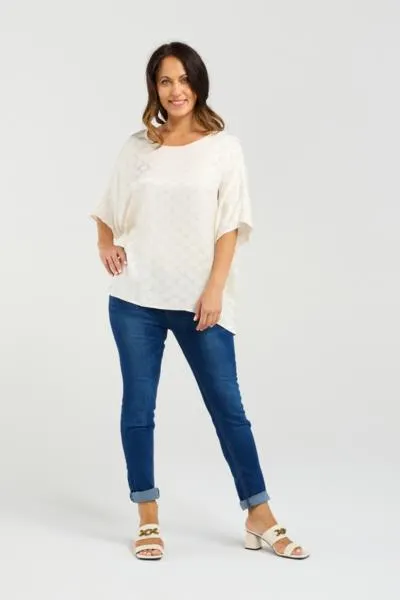 Clara Top White
